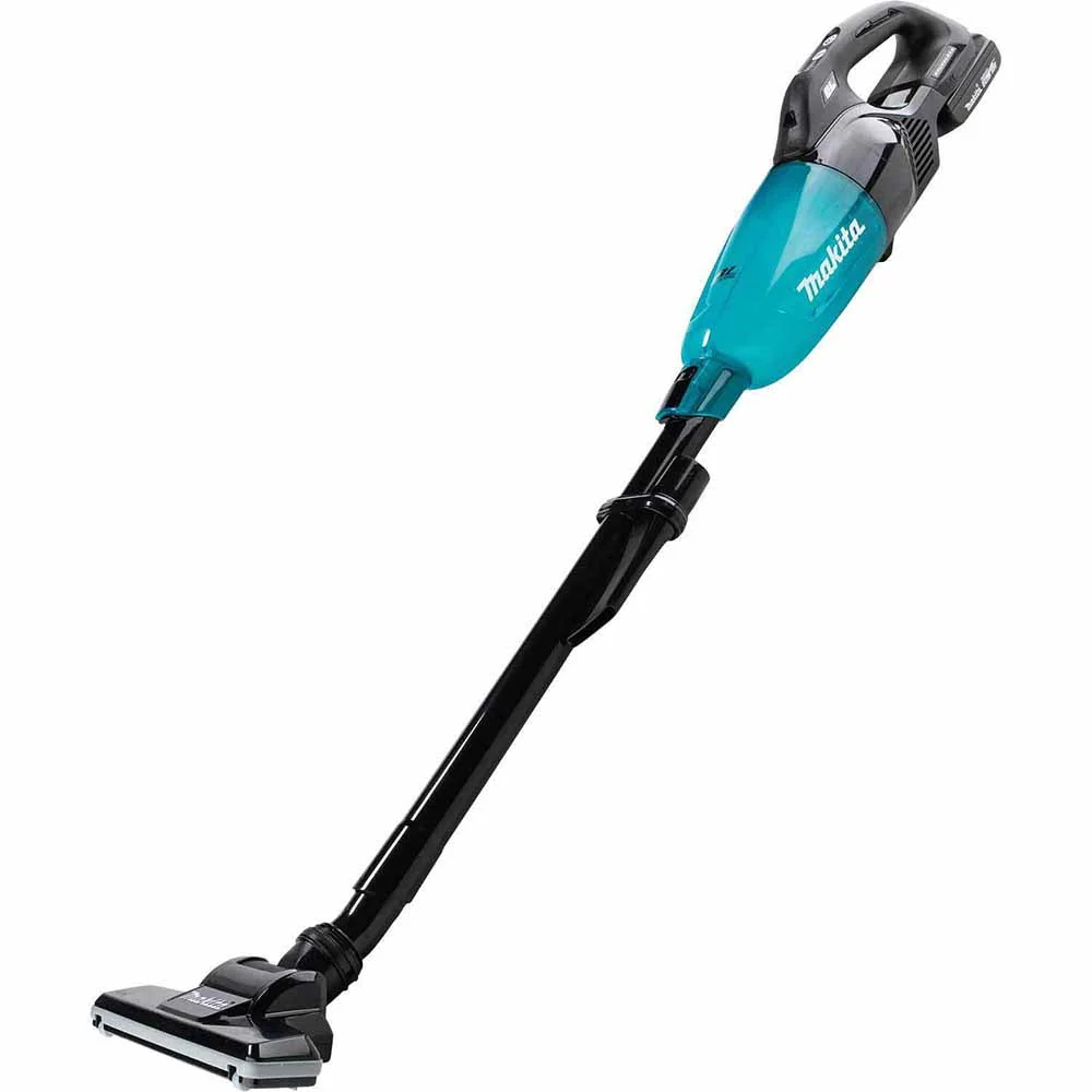 Makita XLC09R1B 18V LXT Lithium-ion Compact Brushless Cordless 4-Speed Vacuum Kit, w/ Push Button (2.0Ah) - Image 2