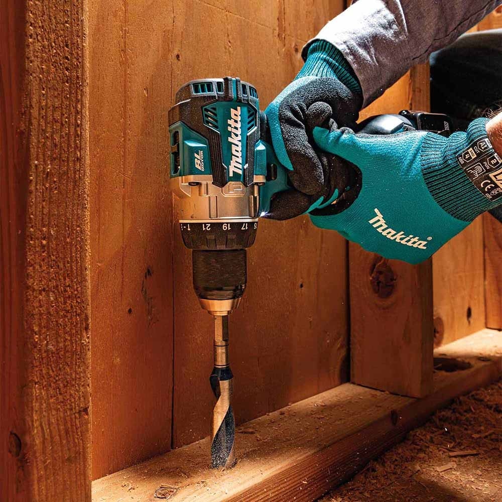 Makita XPH16T 18V LXT Lithium-Ion Compact Brushless Cordless 1/2" Hammer Driver-Drill Kit (5.0Ah) - Image 15