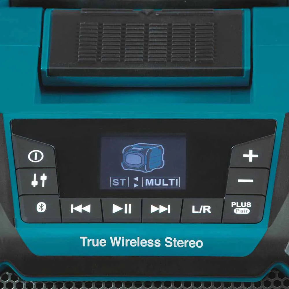 Makita XRM11 18V LXT / 12V max CXT® Lithium-Ion Cordless Bluetooth Job Site Speaker (Tool Only) - Image 6