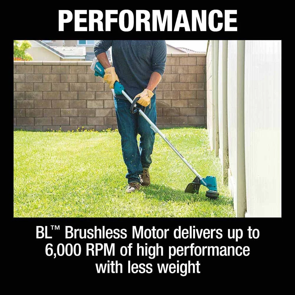 Makita XRU23Z 18V LXT® Lithium-Ion Brushless Cordless 13" String Trimmer (Tool Only) - Image 5