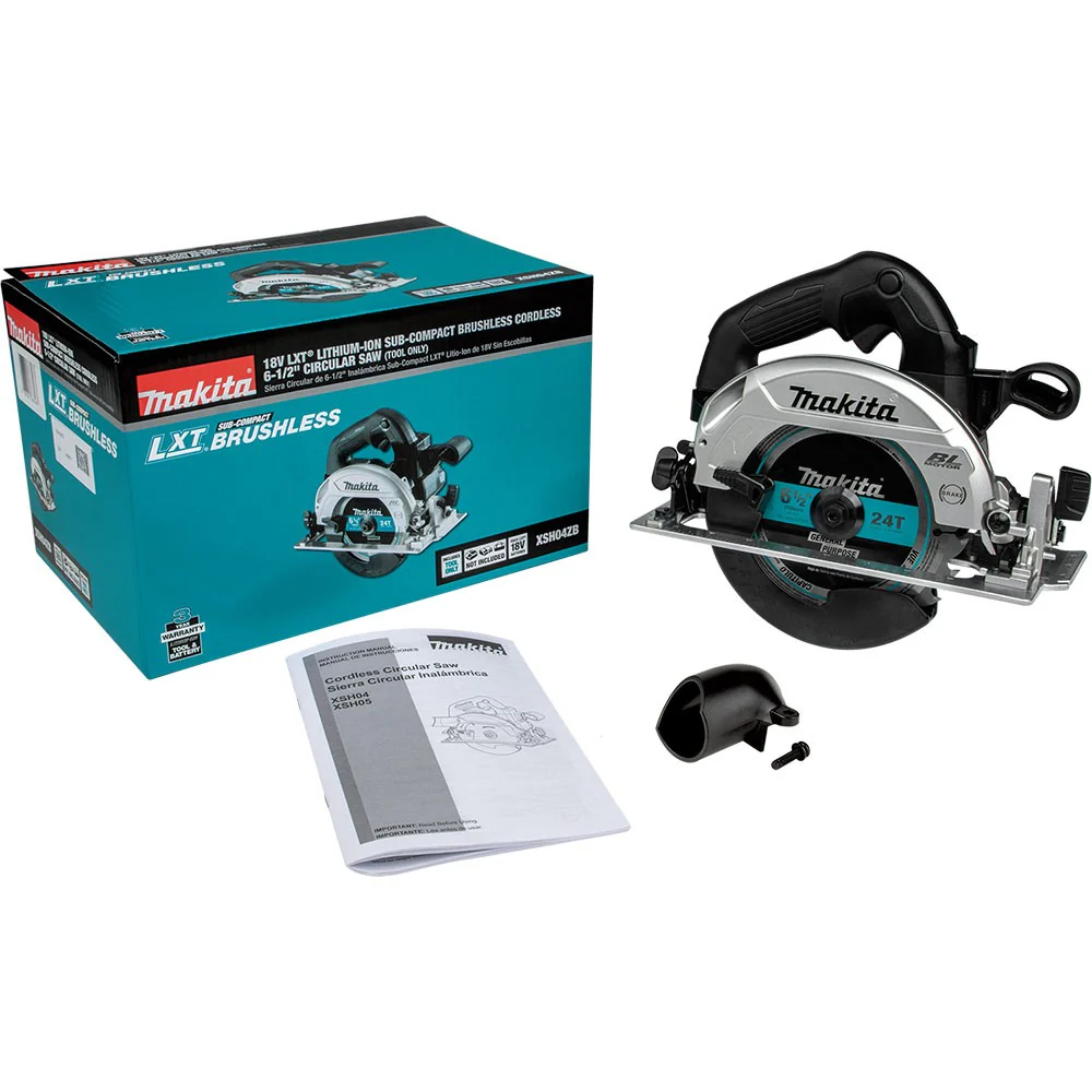 Makita XSH04ZB 18V LXT Sub-Compact 6-1/2” Circular Saw (Tool Only) - Image 3