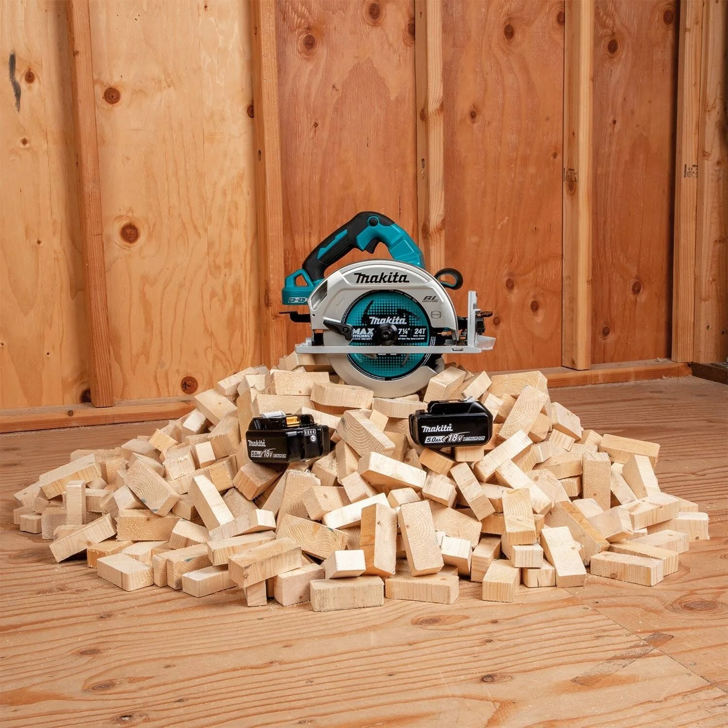 Makita XSH06PT 18V X2 LXT Lithium-Ion (36V) Brushless 7-1/4" Circular Saw - Image 8