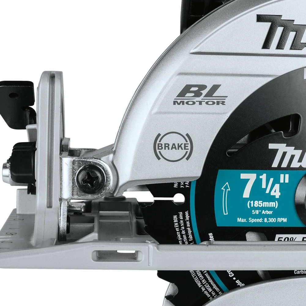 Makita XSR01PT 18V X2 LXT Li-Ion (36V) Brushless Cordless Rear Handle 7-1/4" Circular Saw Kit, 5.0Ah - Image 13