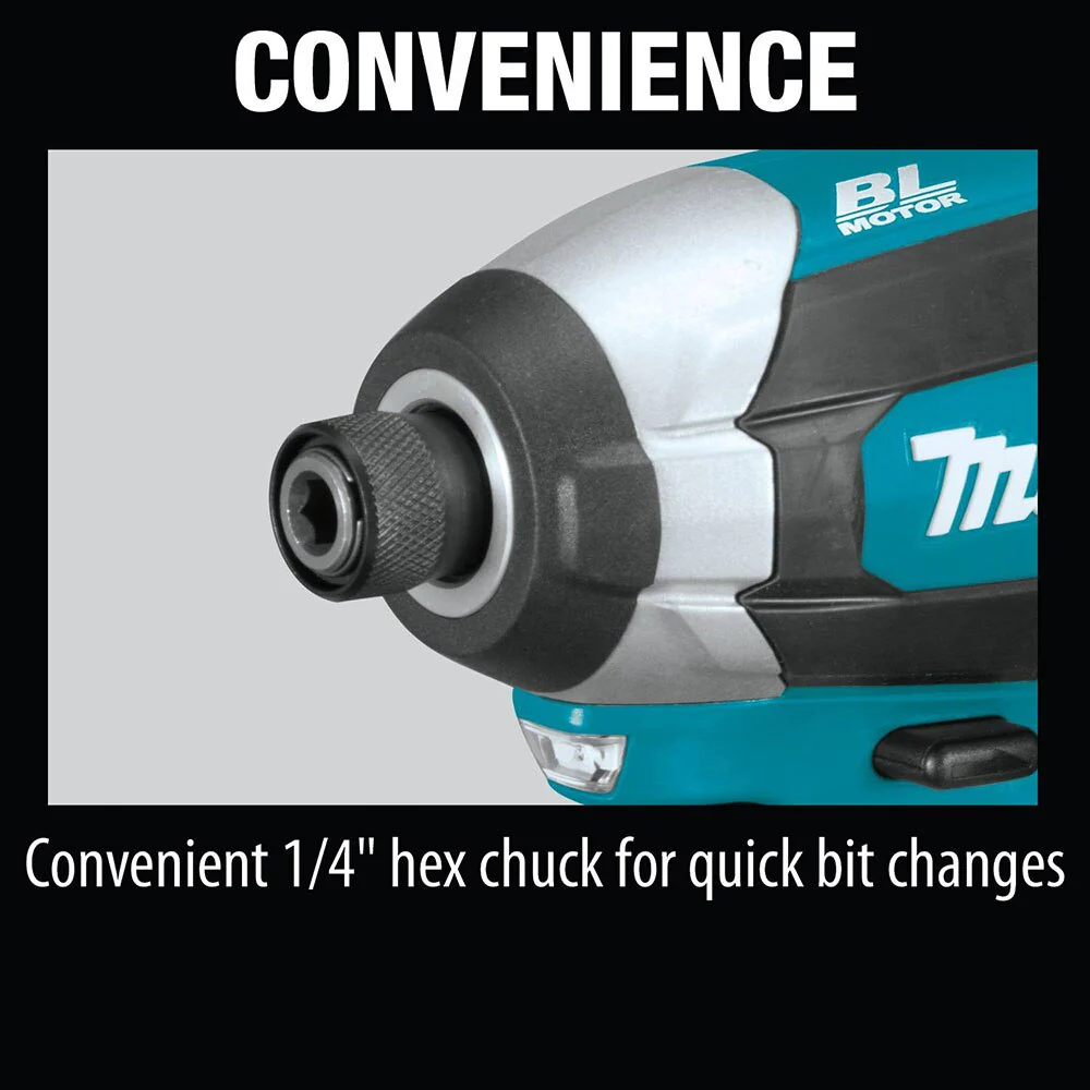 Makita XT281S 18V LXT Lithium-Ion Brushless Cordless 2-Pc. Combo Kit - Image 4