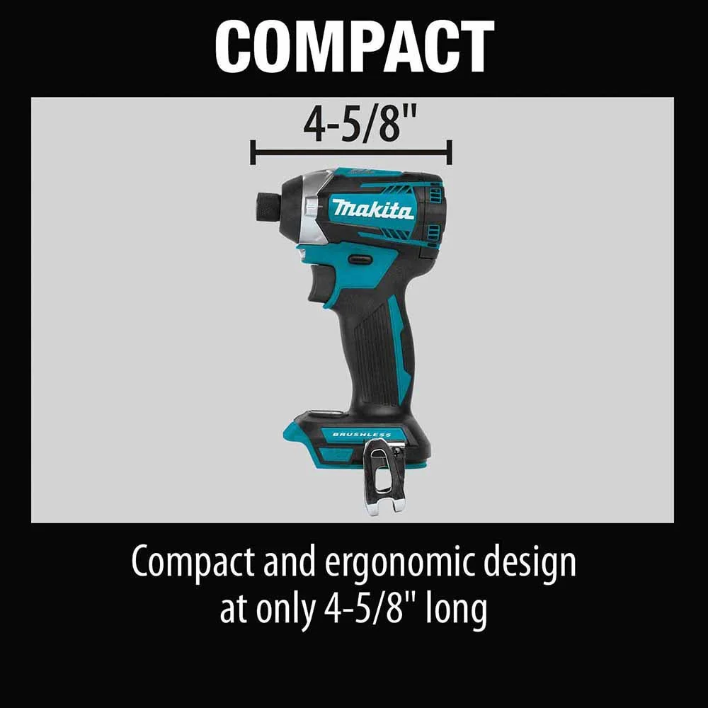 Makita XT296ST 18V LXT Lithium-Ion Brushless Cordless 2-Pc. Combo Kit (5.0Ah) - Image 17