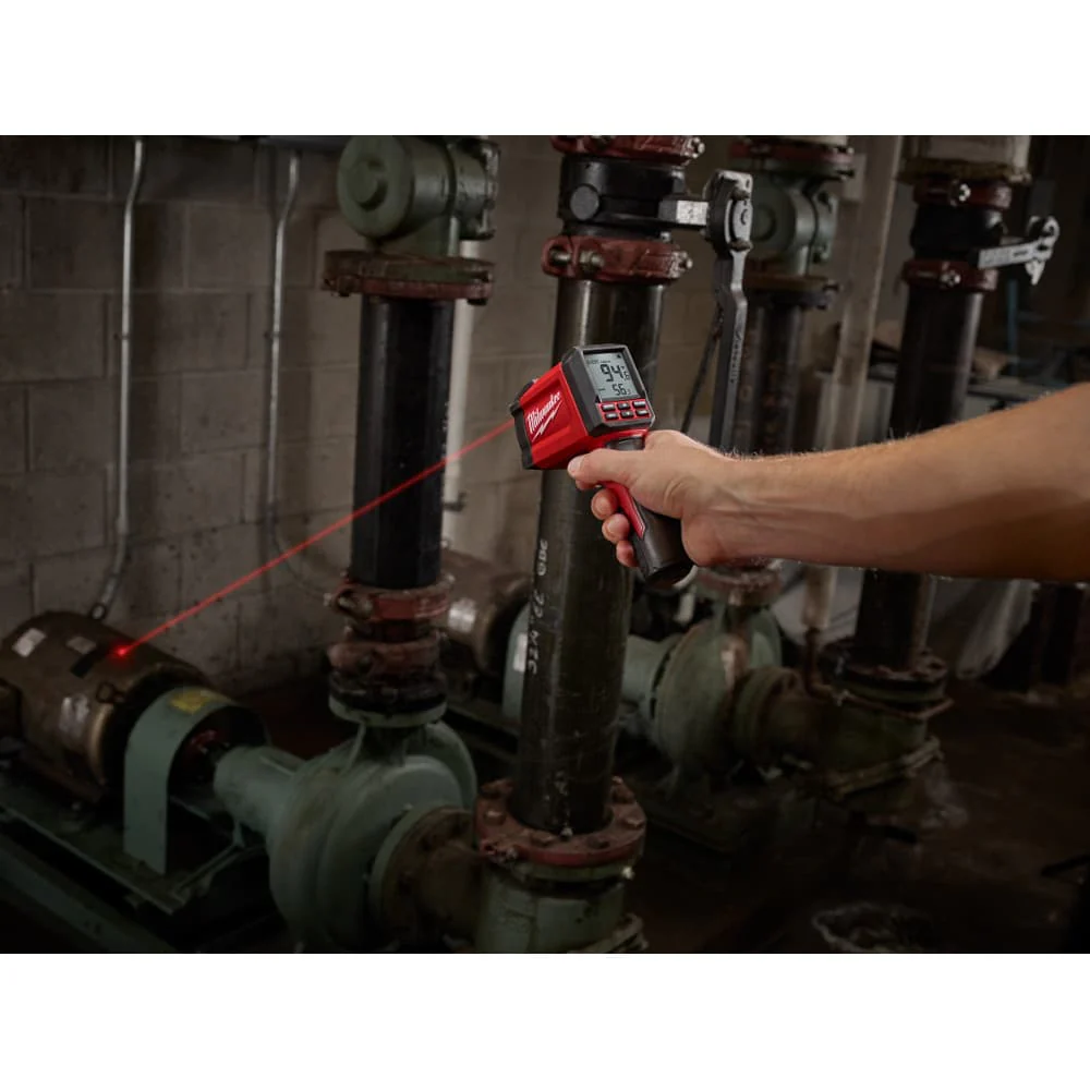 Milwaukee 2269-20 30:1 Infrared/Contact Temp Gun 9-Volt - Image 6