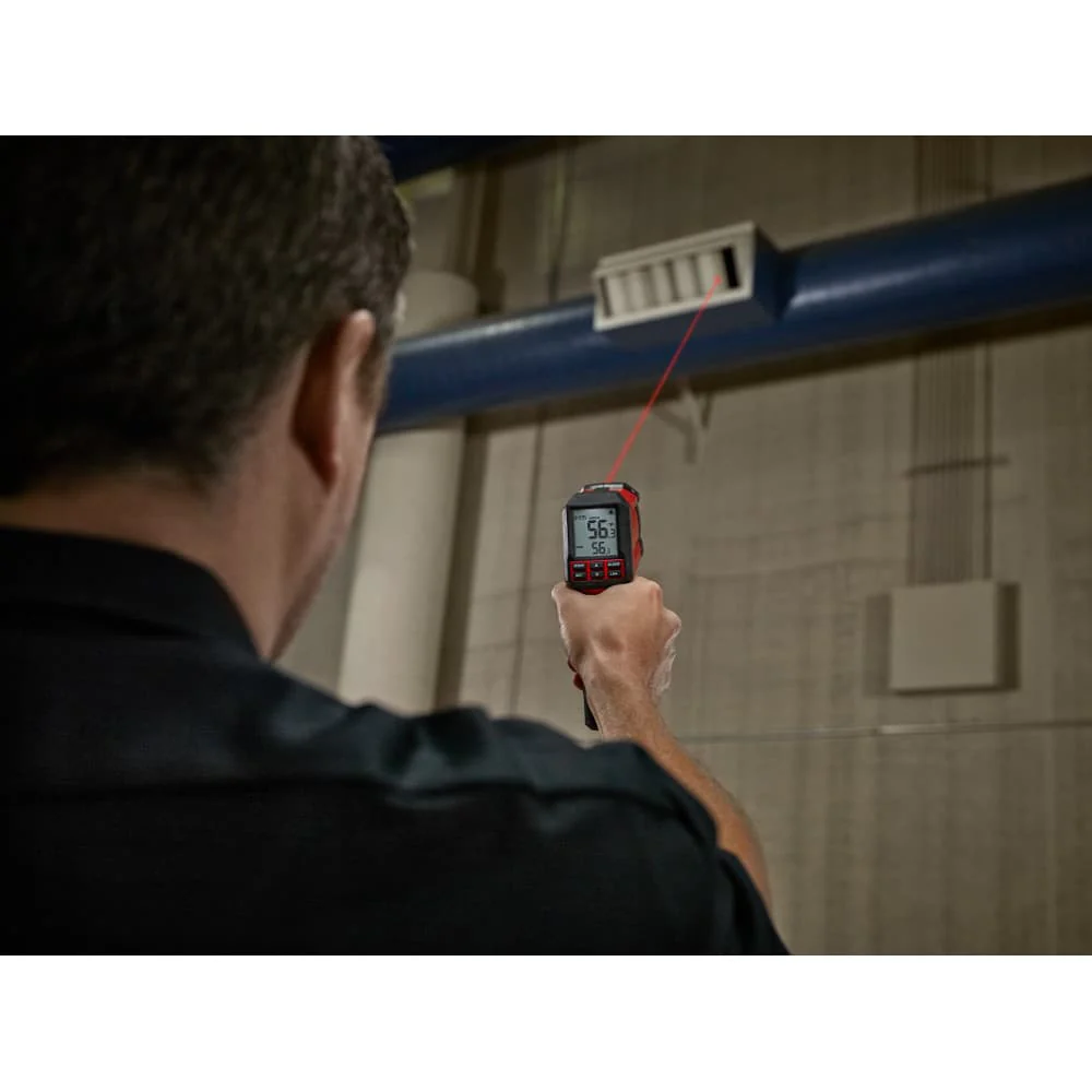 Milwaukee 2269-20NST 30:1 Infrared/Contact Temp Gun 9-Volt NIST Certified - Image 6