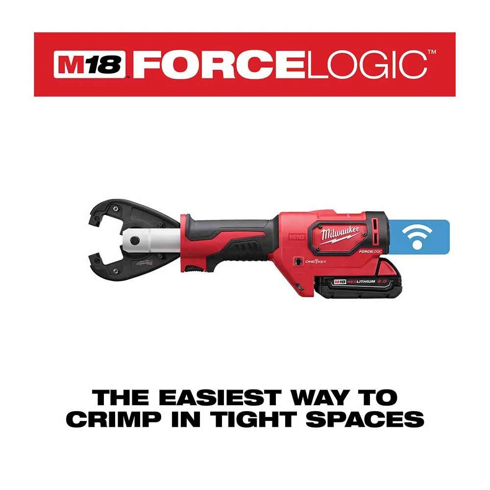 Milwaukee 2678-22K M18 Force Logic 6T Utility Crimping Kit With Kearney Grooves - Image 3