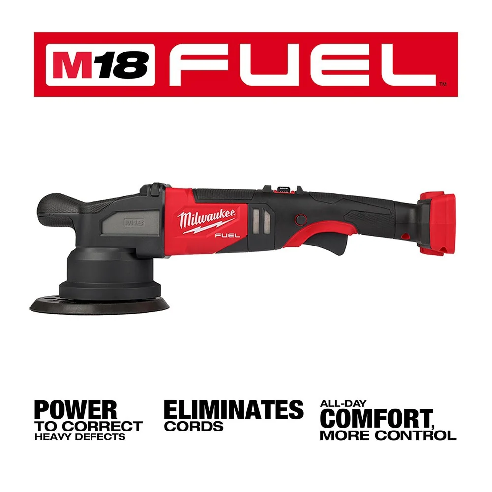 Milwaukee 2685-20 M18 FUEL 6" 21mm Random Orbital Polisher Bare Tool - Image 2