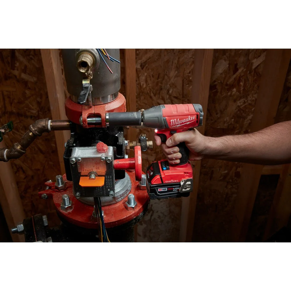 Milwaukee 2759-20 M18 FUEL 1/2" Compact Impact Wrench with Pin Detent with ONE-KEY (Bare Tool) - Image 10