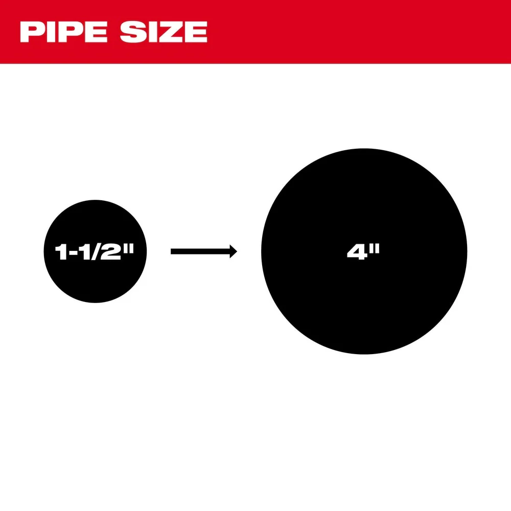 Milwaukee 2819-22 M18 FUEL High Speed Chain Snake for 1-1/2" – 4" Pipes - Image 11