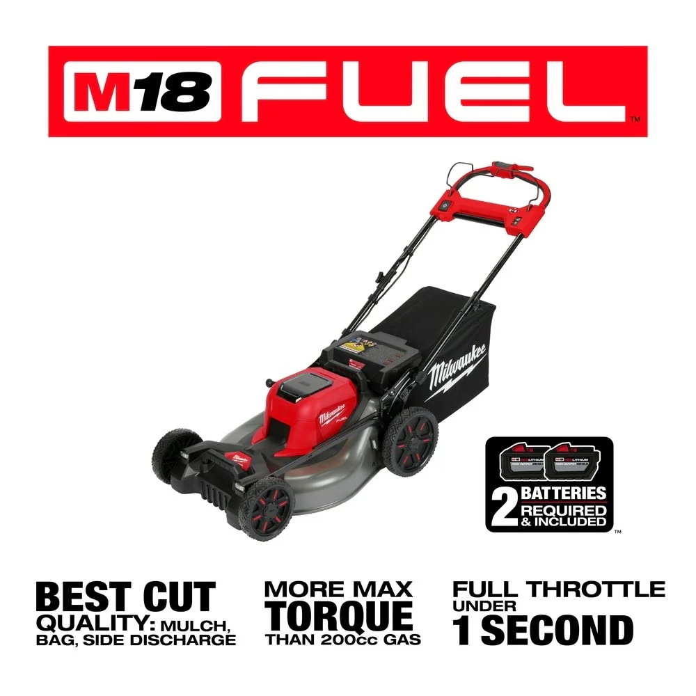 Milwaukee 2823-22HD M18 FUEL™ 21" Self-Propelled Dual Battery Lawn Mower - Image 3