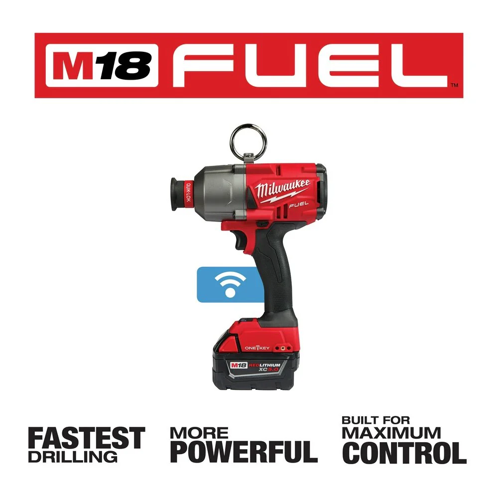 Milwaukee 2865-22 M18 FUEL 7/16" Hex Utility HTIW w/ ONE-KEY Kit - Image 3