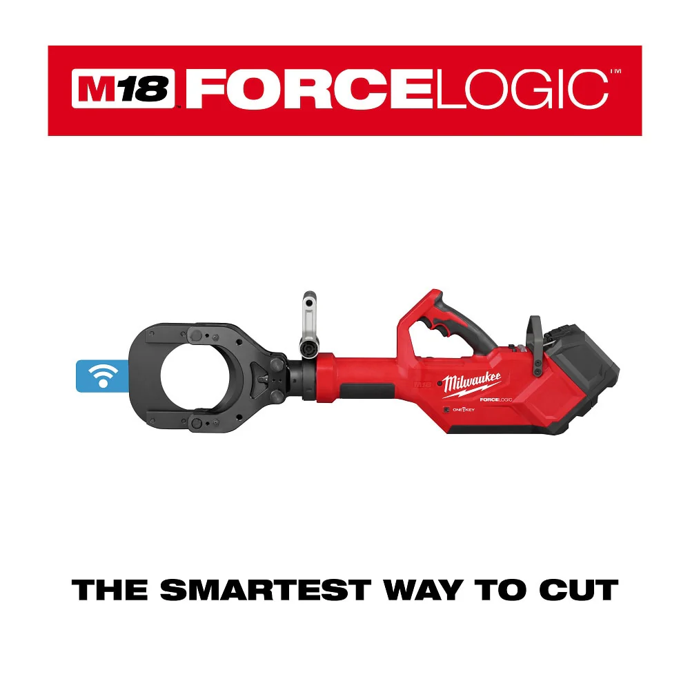 Milwaukee 2875R-21 M18 FORCE LOGIC 5" Underground Cable Cutter w/ Wireless Remote - Image 4