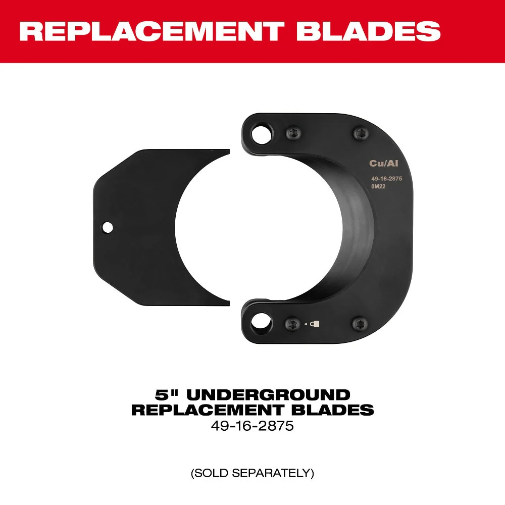 Milwaukee 2875R-21 M18 FORCE LOGIC 5" Underground Cable Cutter w/ Wireless Remote - Image 8