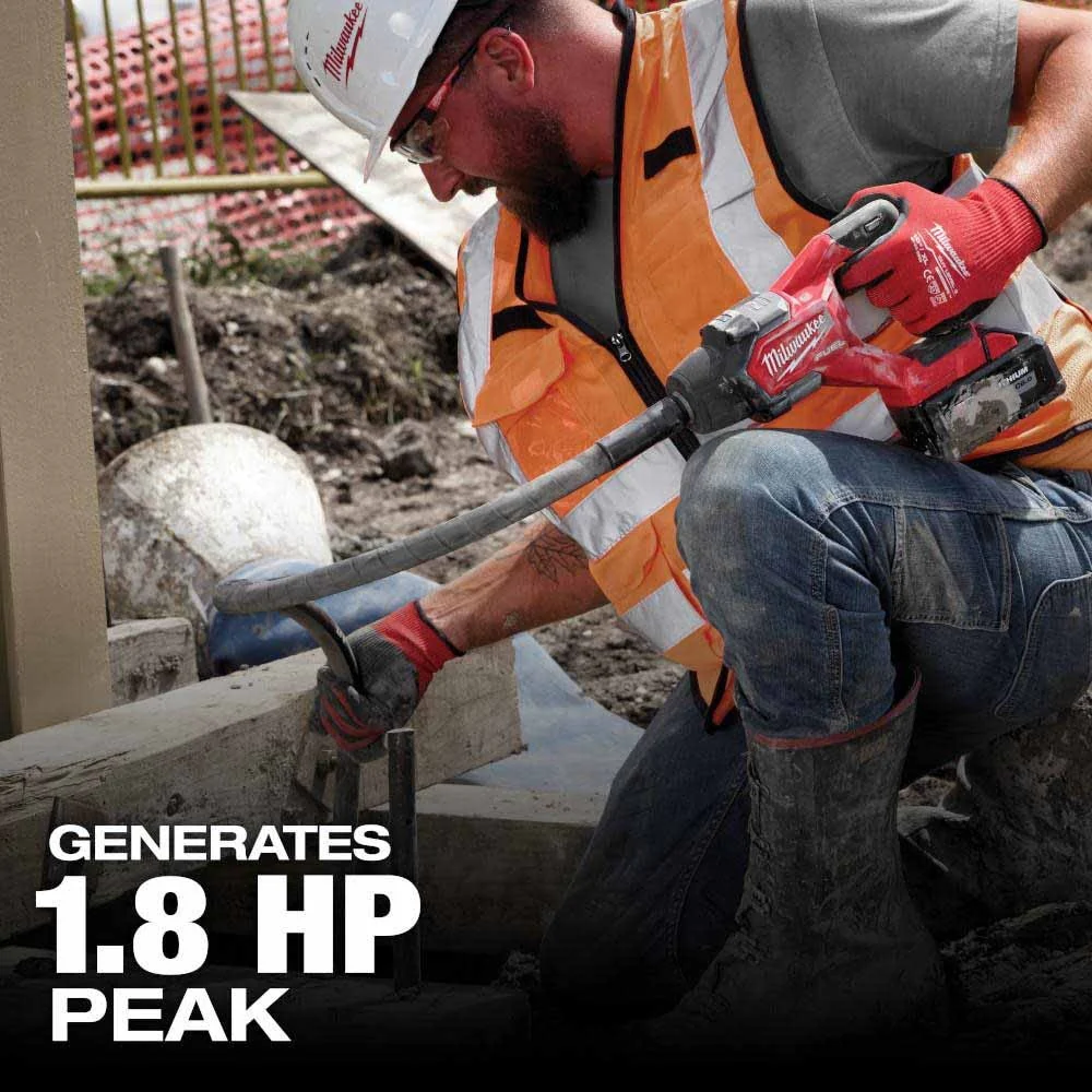 Milwaukee 2910-20 M18 FUEL™ 4' Concrete Pencil Vibrator - Image 4