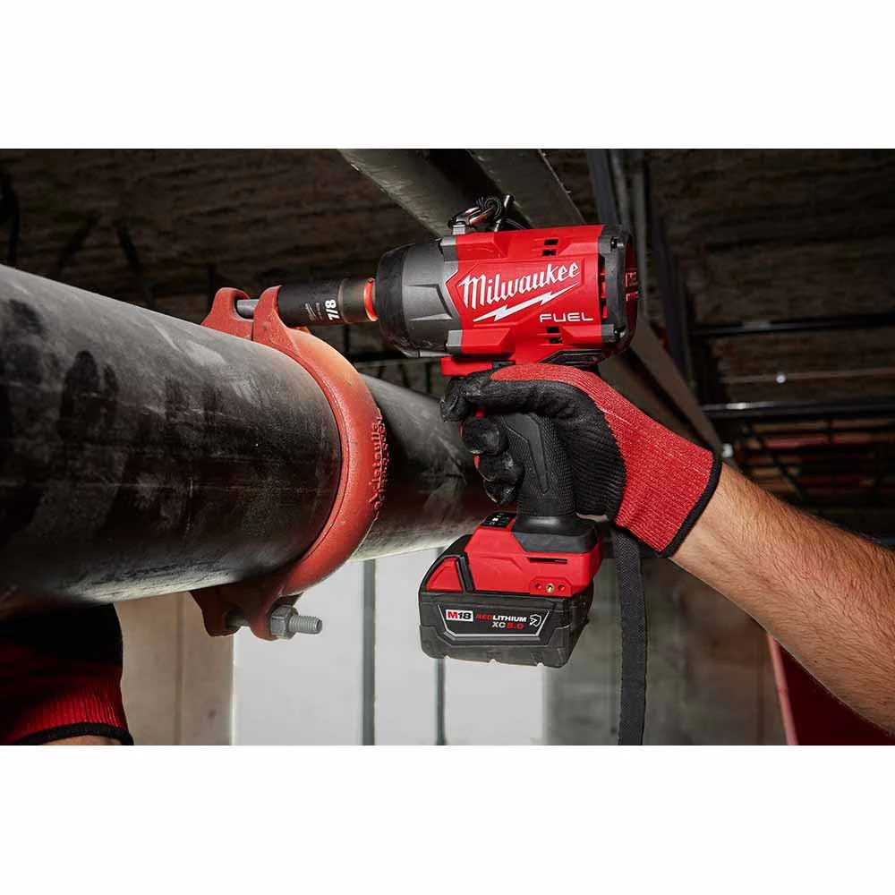 Milwaukee 2966-20 M18 FUEL 1/2" High Torque Impact Wrench w/ Pin Detent - Image 10