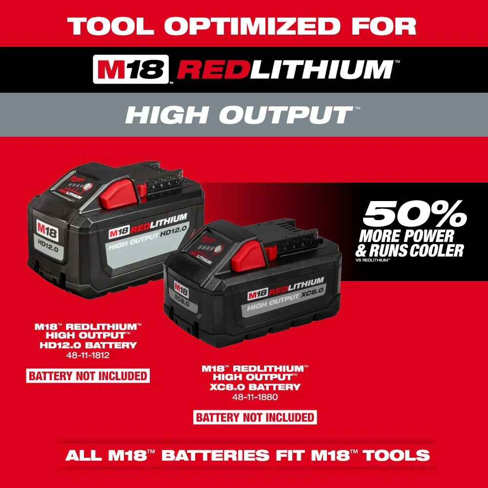 Milwaukee 3009-20 M18 FUEL Dual Battery Backpack Blower - Image 11