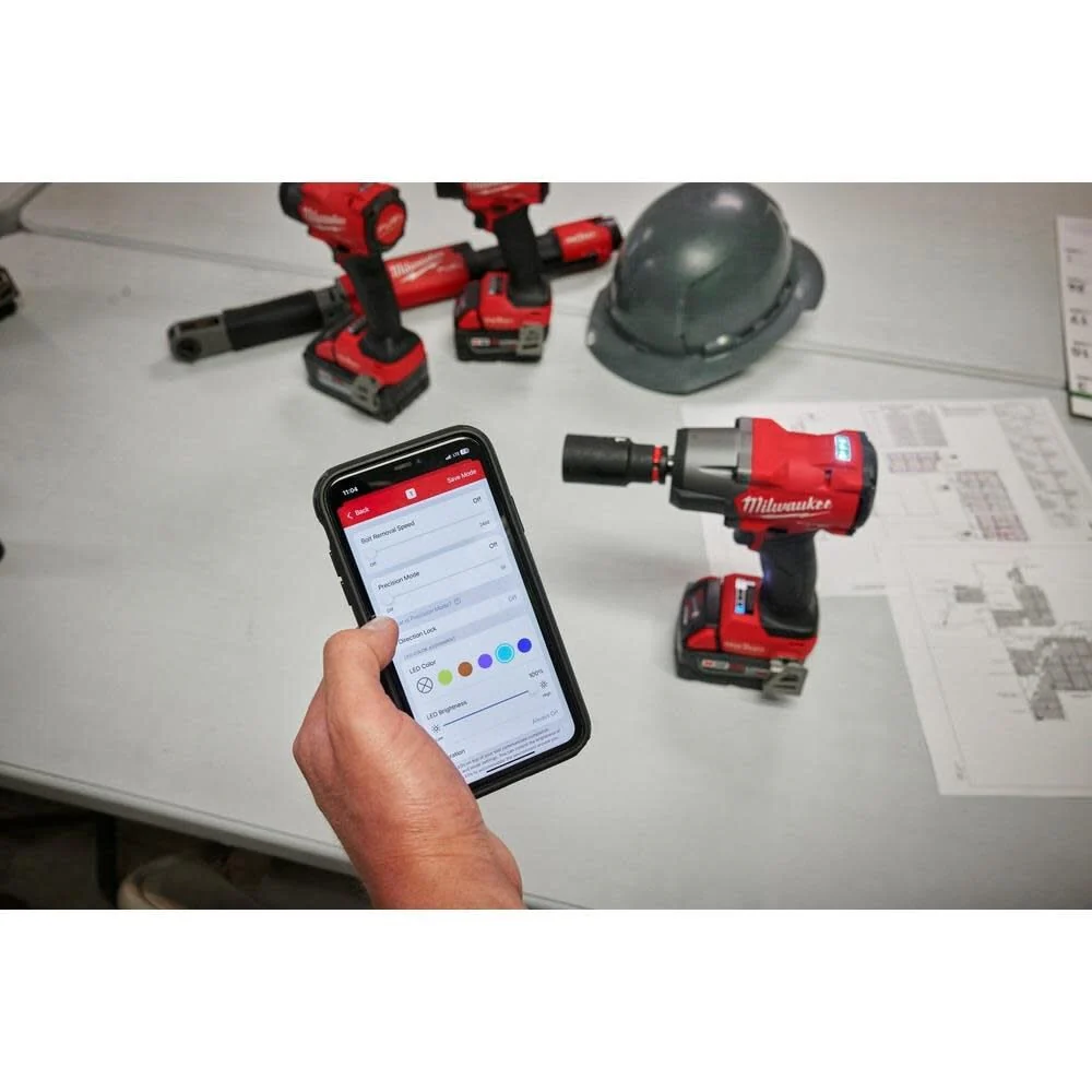 Milwaukee 3062P-20 M18 FUEL 1/2" Controlled Mid-Torque Impact Wrench w/ TORQUE-SENSE, Pin Detent - Image 14