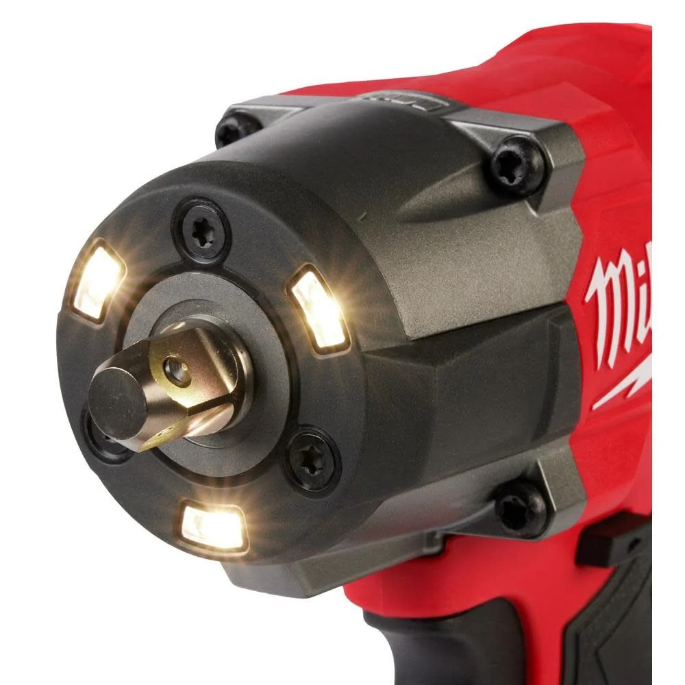 Milwaukee 3062P-20 M18 FUEL 1/2" Controlled Mid-Torque Impact Wrench w/ TORQUE-SENSE, Pin Detent - Image 4