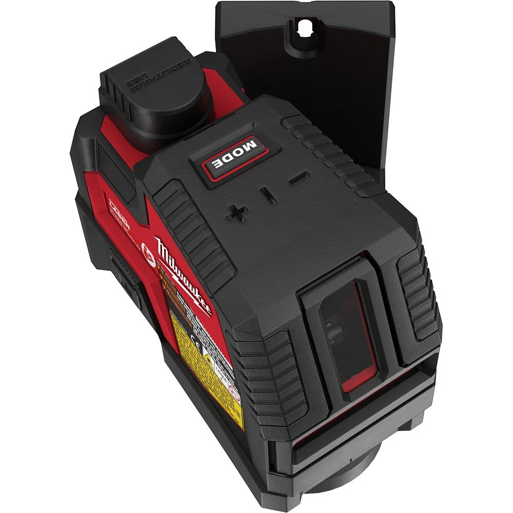 Milwaukee 3521-21 USB Rechargeable Green Cross Line Laser - Image 4