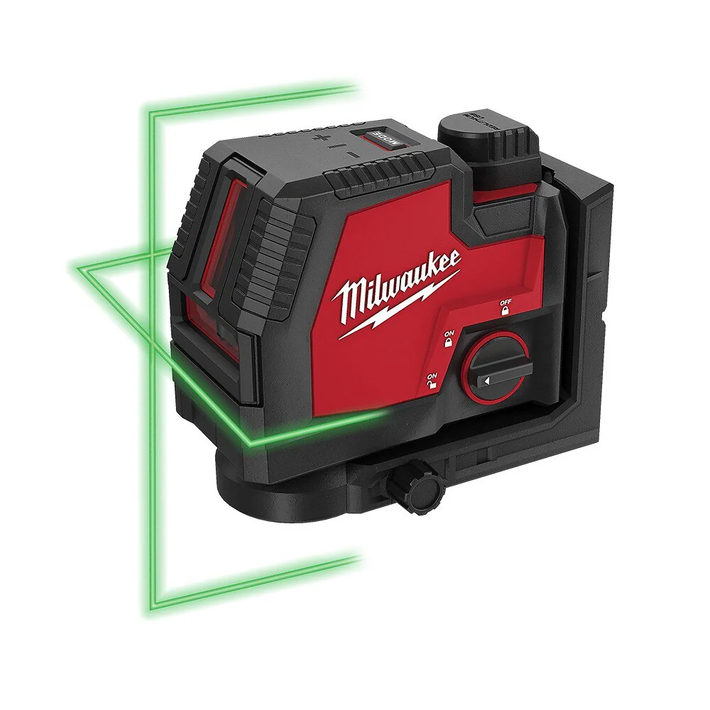 Milwaukee 3521-21 USB Rechargeable Green Cross Line Laser - Image 6