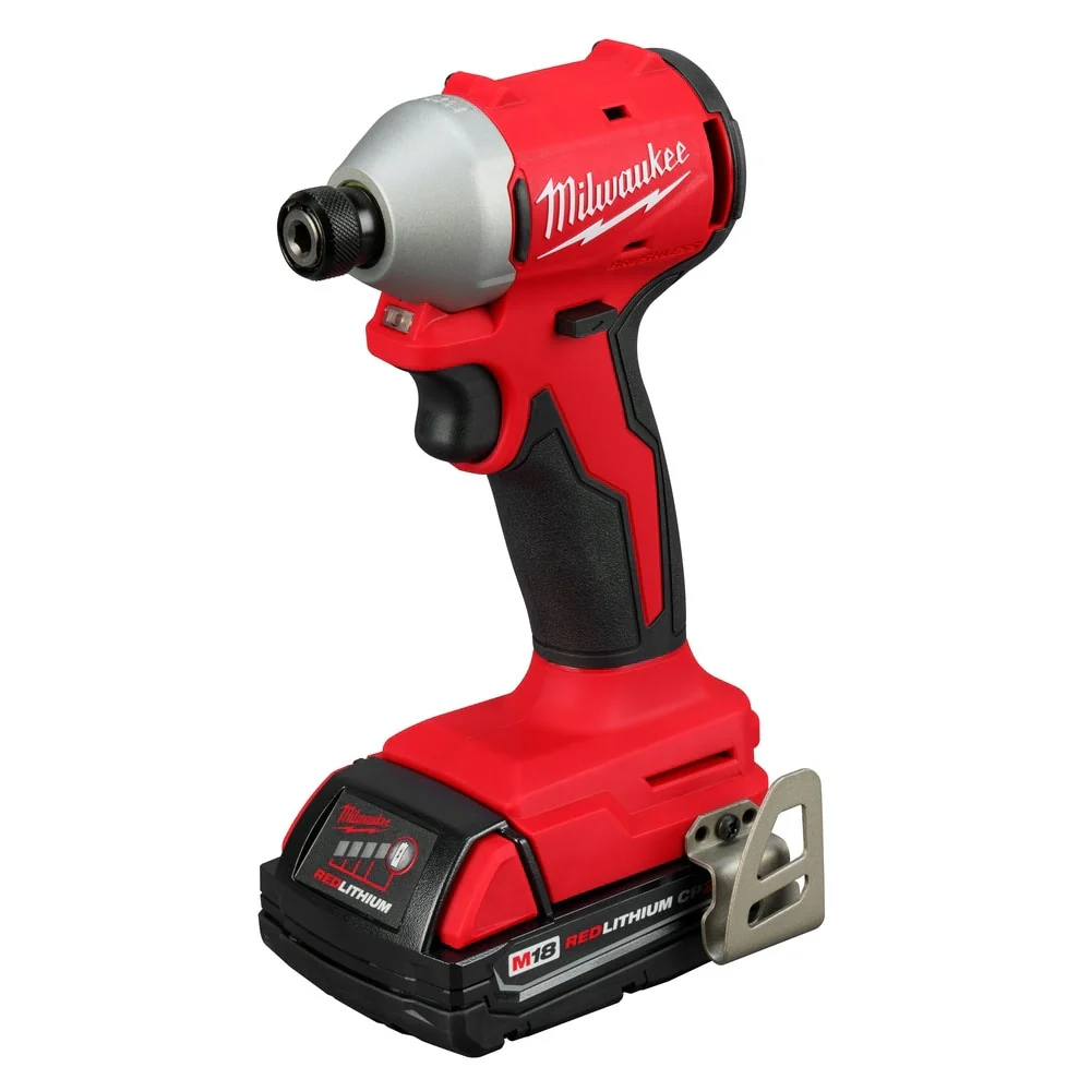 Milwaukee 3650-22CT M18 Compact Brushless 1/4" Hex Impact Driver Kit - Image 6