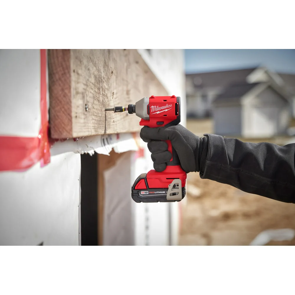 Milwaukee 3650-22CT M18 Compact Brushless 1/4" Hex Impact Driver Kit - Image 8
