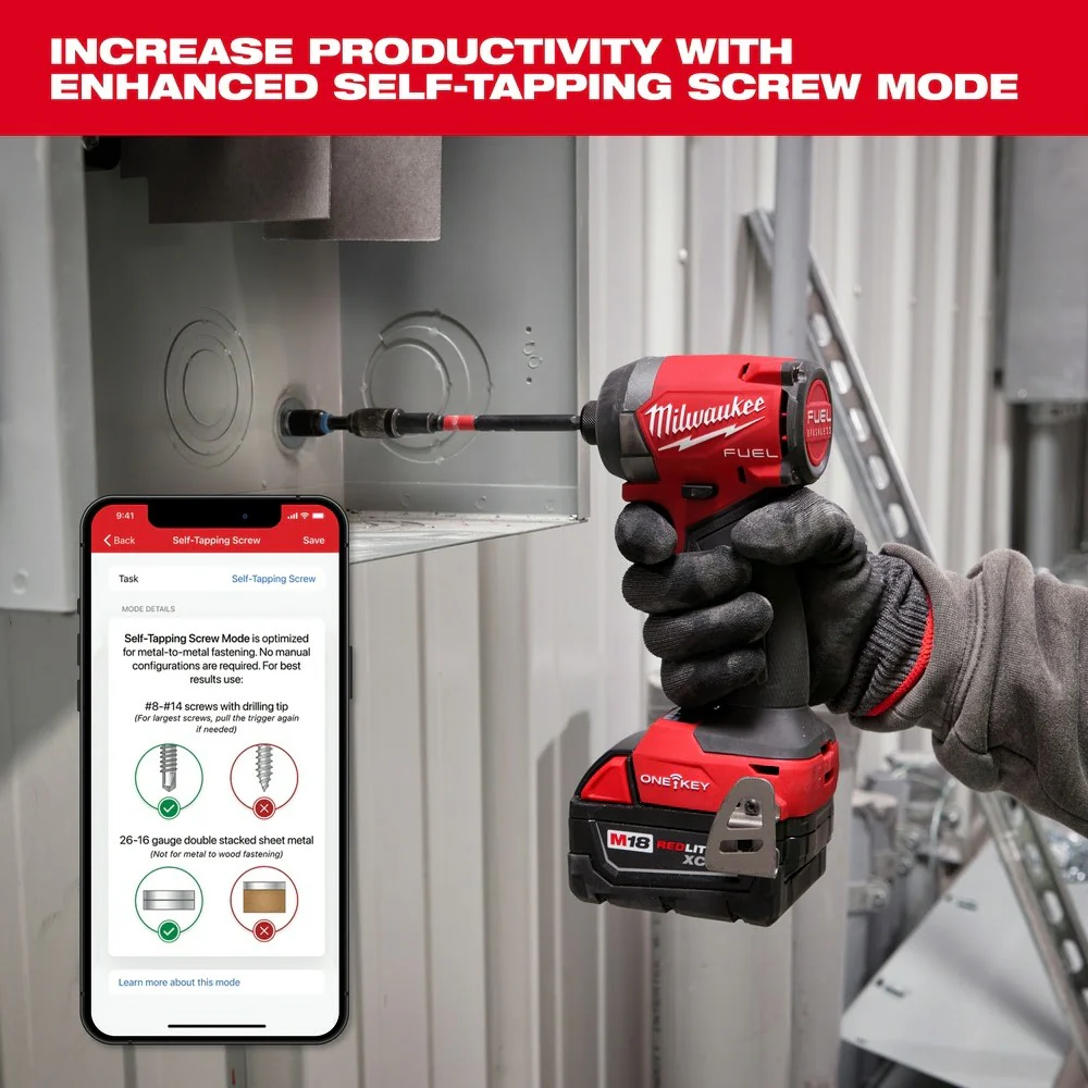 Milwaukee 3696-22 M18 FUEL 2-Tool Combo Kit w/ ONE-KEY - Image 12