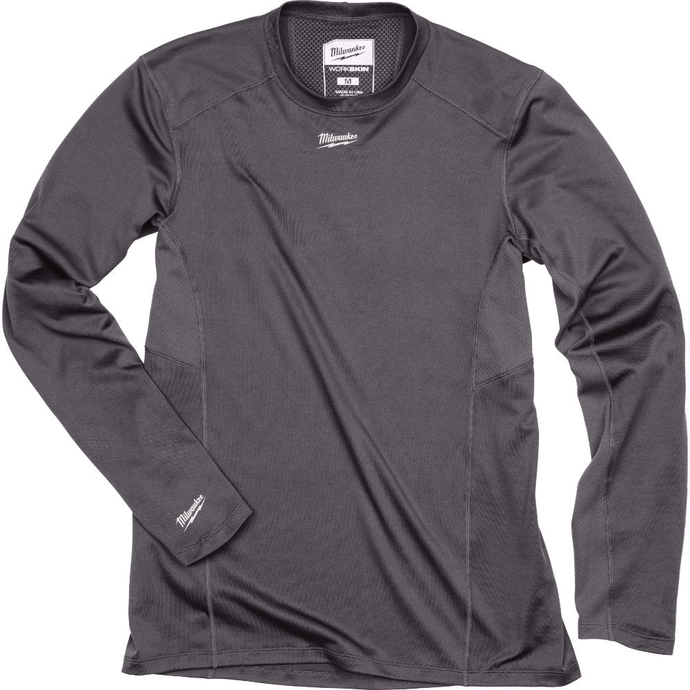 Milwaukee 401G-XL WORKSKIN Cold Weather Base Layer - Gray, XL - Image 2