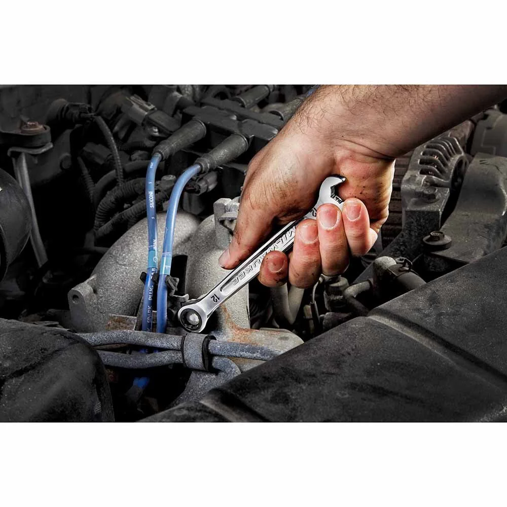 Milwaukee 45-96-9307 7mm Ratcheting Combination Wrench - Image 9