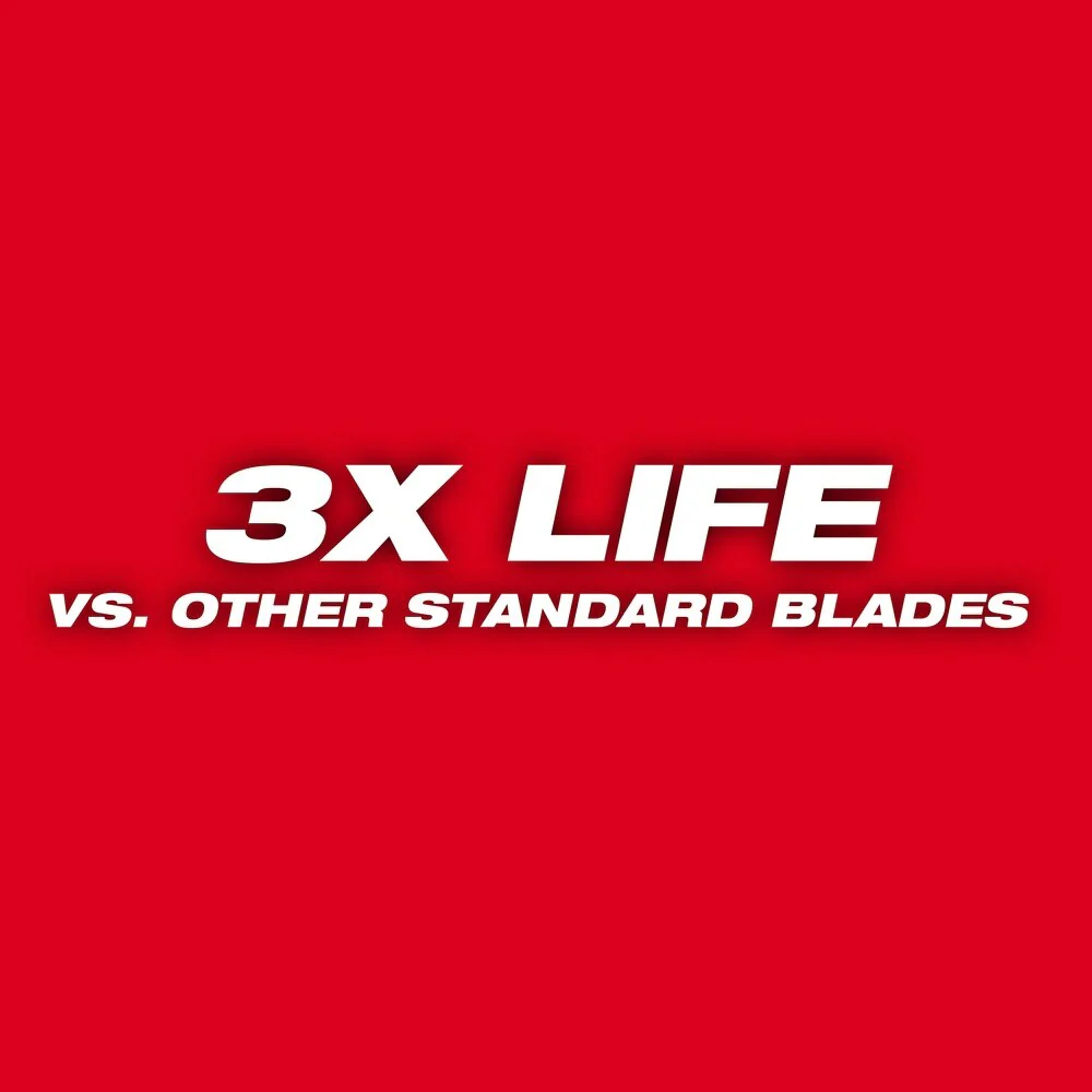 Milwaukee 48-00-5185 4" x 24TPI Bi-Metal Super Sawzall Blade - Image 3
