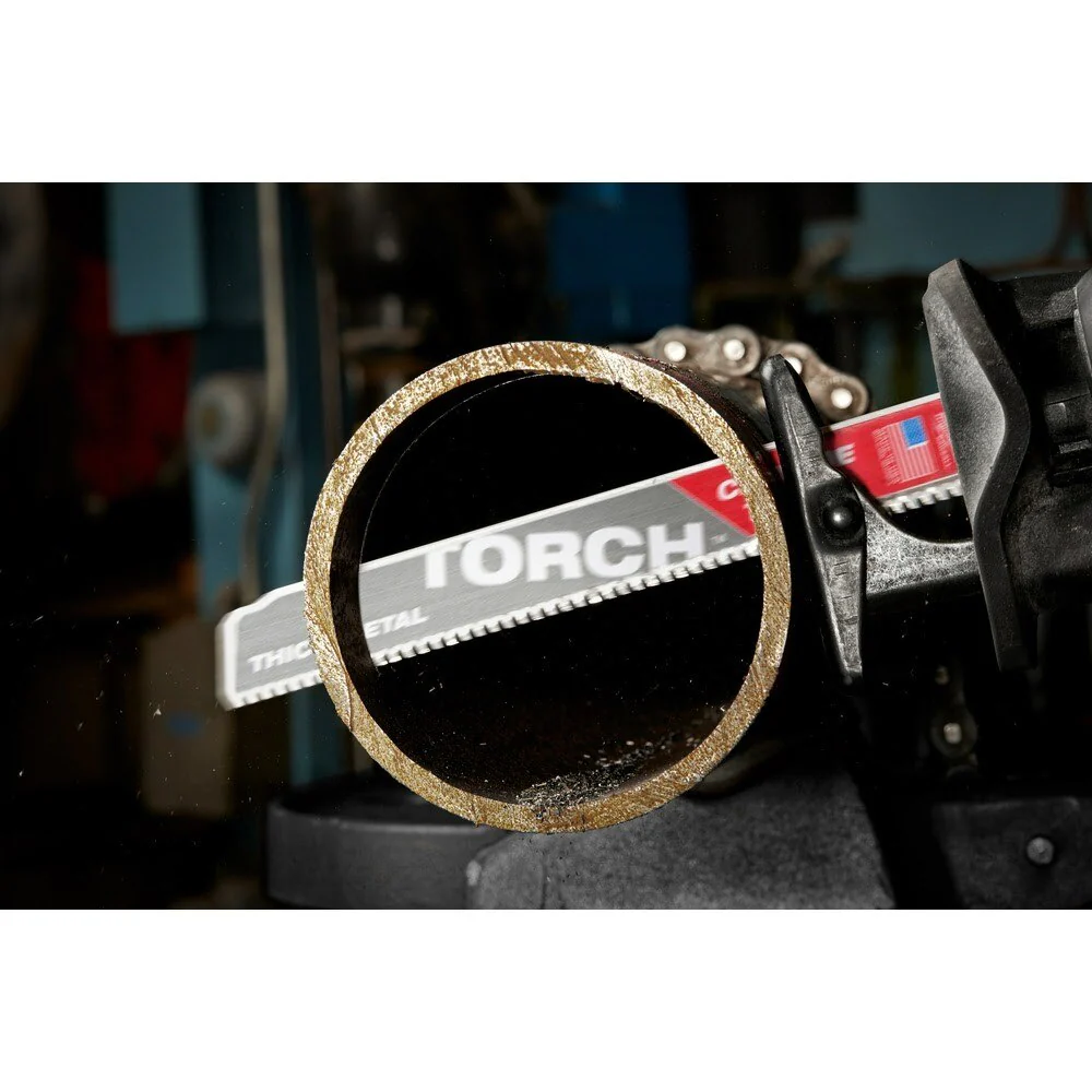 Milwaukee 48-00-5201 6" 8TPI Torch Metal Cutting Sawzall Blade with Carbide Teeth - Image 10