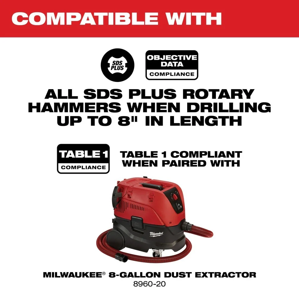 Milwaukee 48-03-3135 SDS+ DUST TRAP Drilling Shroud - Image 3