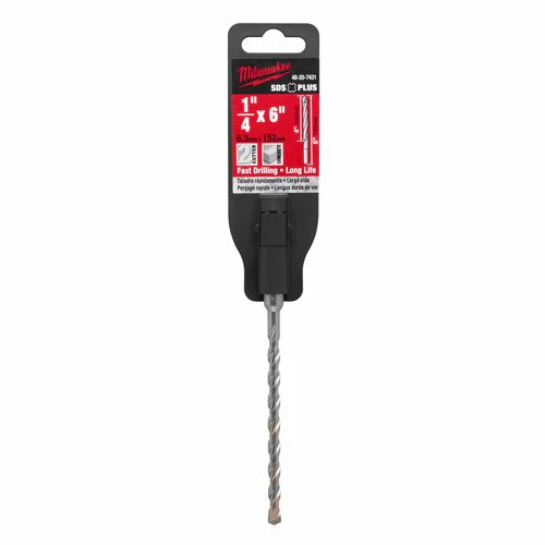 Milwaukee 48-20-7431 1/4" X 4" X 6" SDS Plus 2 Cutter Carbide Bit - Image 3