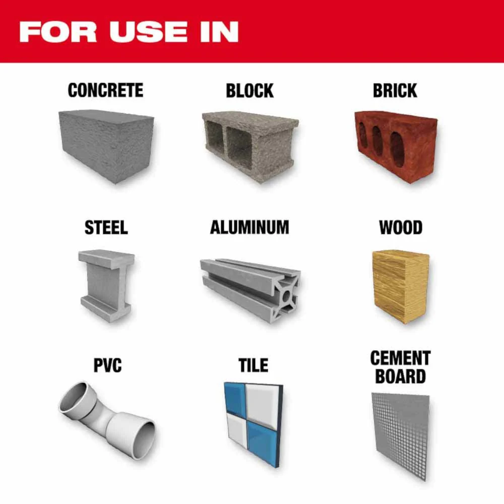 Milwaukee 48-20-8882 5/32" x 4" x 6" SHOCKWAVE Impact Duty Carbide Multi-Material Drill Bit - Image 2