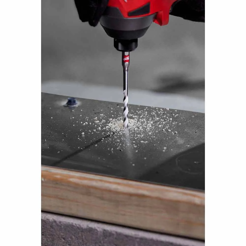 Milwaukee 48-20-8892 1/2" x 4" x 6" SHOCKWAVE Impact Duty Carbide Multi-Material Drill Bit - Image 9