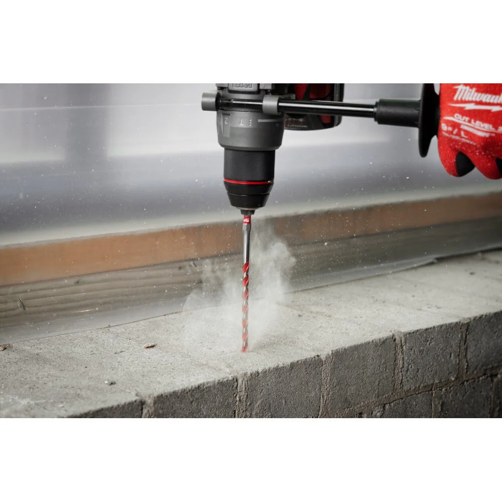 Milwaukee 48-20-9016 5/16" x 4" x 6" SHOCKWAVE™ Carbide Hammer Drill Bit - Image 9