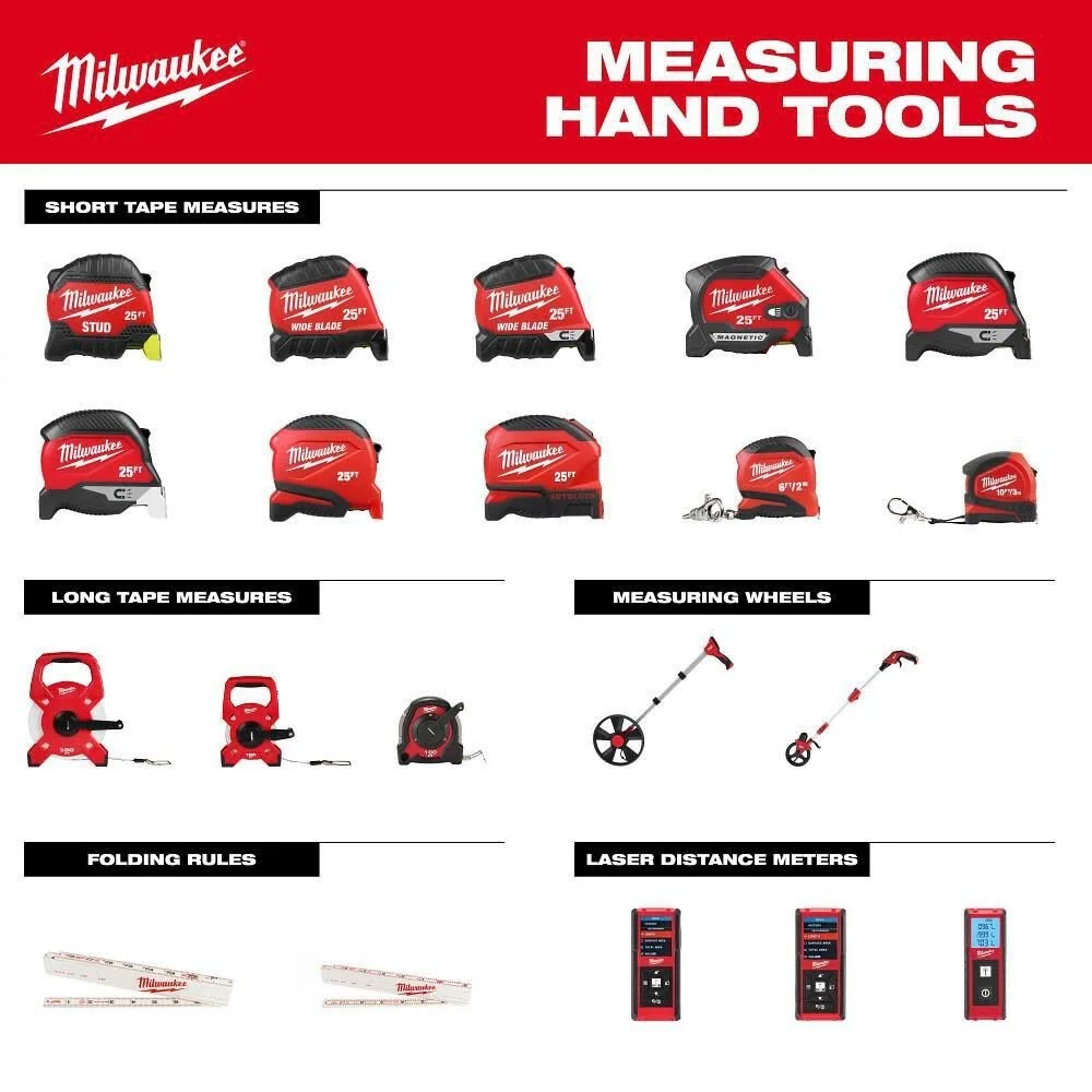 Milwaukee 48-22-1025M 25ft Magnetic Tape Measure - Image 6