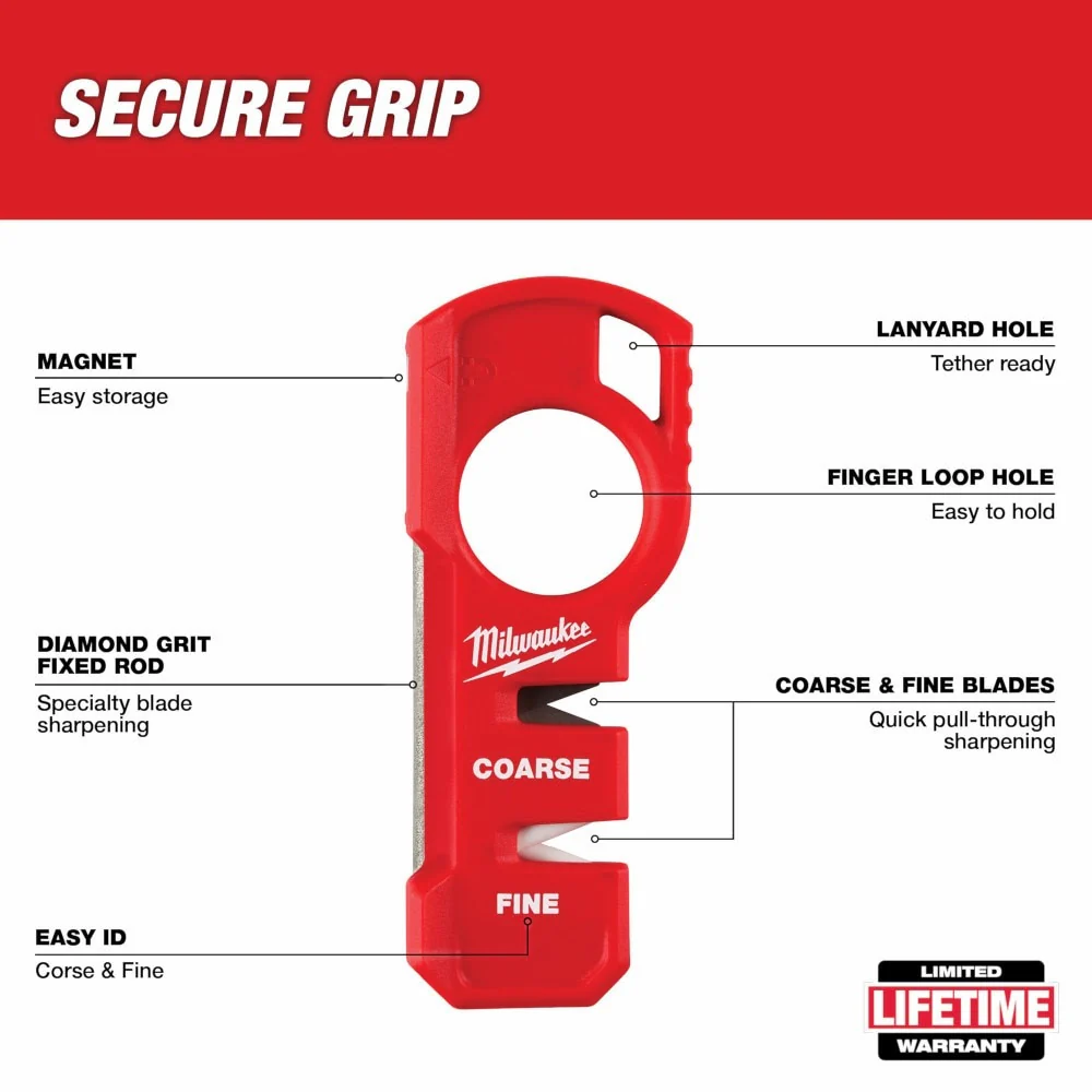 Milwaukee 48-22-1590 Compact Knife Sharpener - Image 2