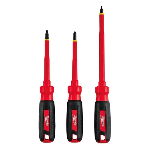 Milwaukee 48-22-2202 3PC 1000V Insulated Screwdriver Set - Image 3