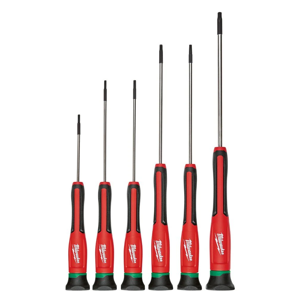 Milwaukee 48-22-2610 6 PC TORX® Precision Screwdriver Set - Image 2