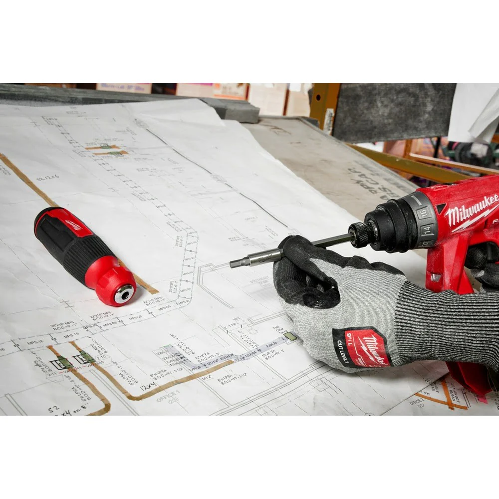 Milwaukee 48-22-2908 14-in-1 Hex Multi-Bit Screwdriver - Image 7