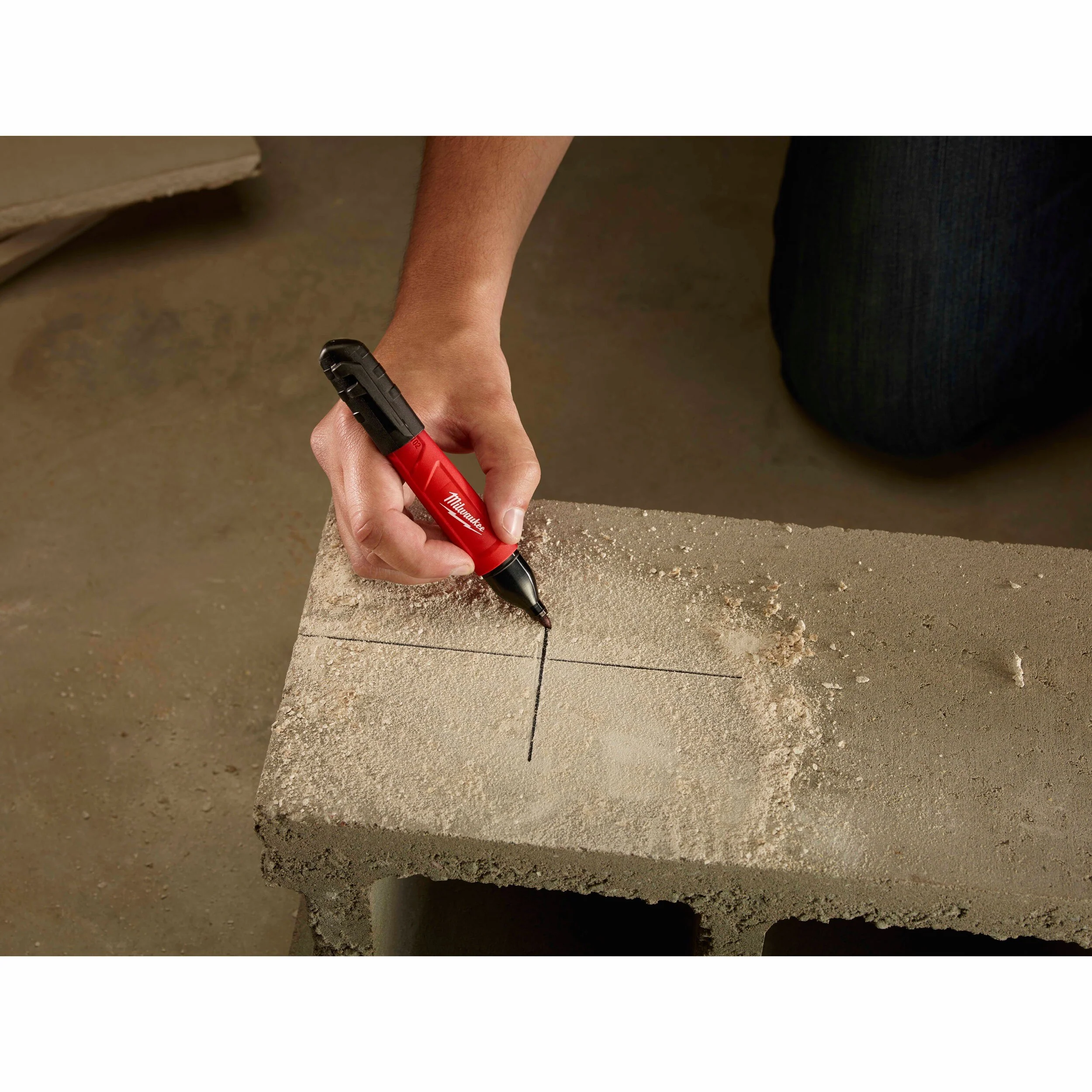 Milwaukee 48-22-3102 Inkzall Black Medium Point Marker (2 PK) - Image 8