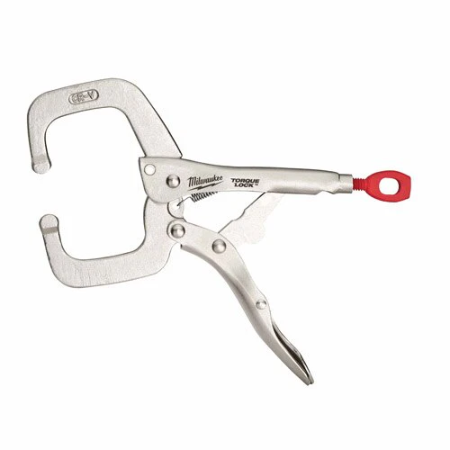 Milwaukee 48-22-3532 6 " TORQUE LOCK LOCKING C-CLAMP WITH REGULAR JAWS - Image 4