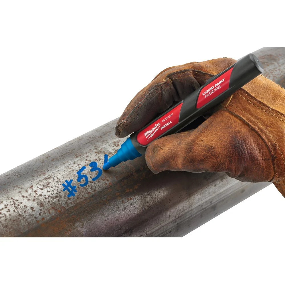 Milwaukee 48-22-3761 INKZALL Blue Paint Marker - Image 3