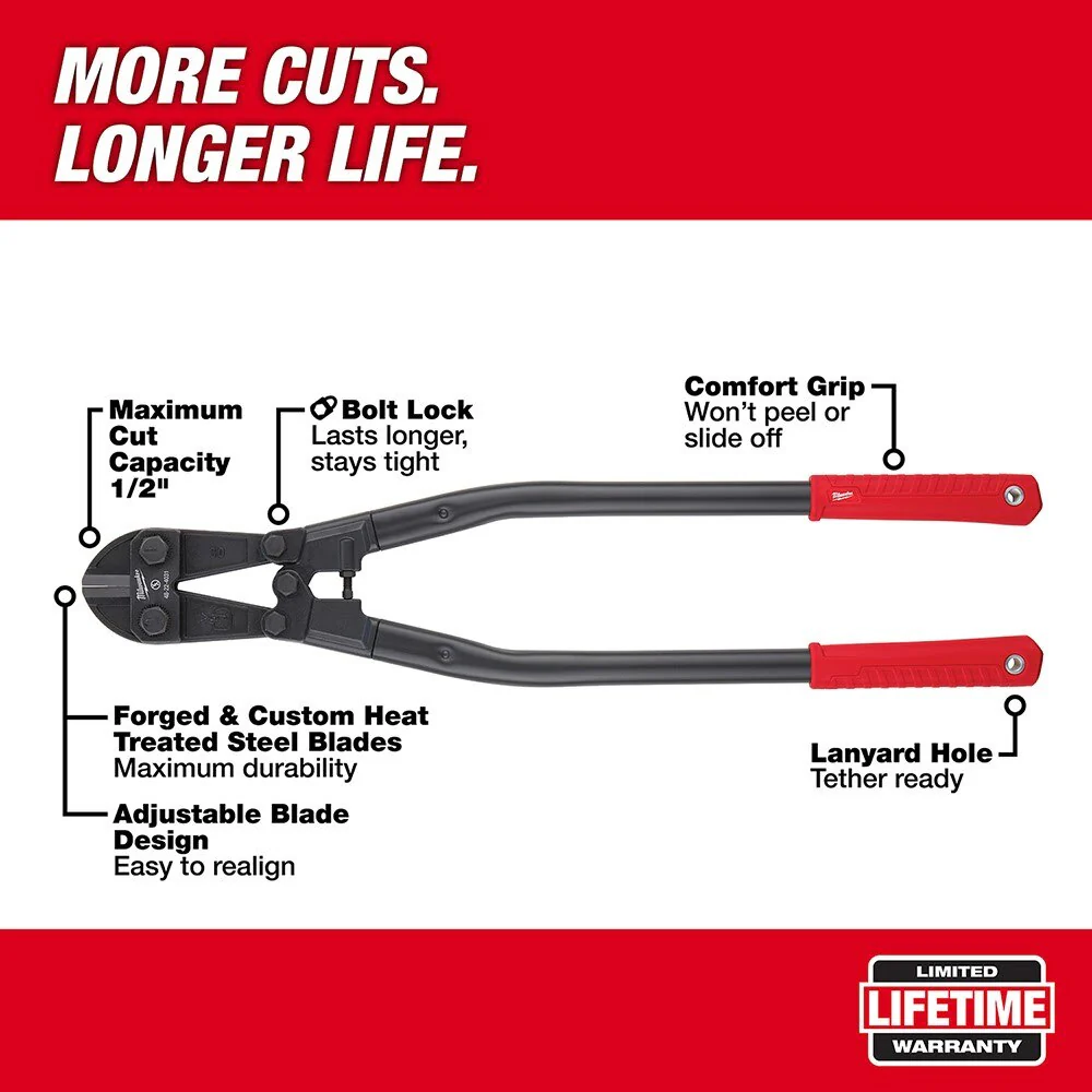 Milwaukee 48-22-4031 30" Bolt Cutter - Image 2