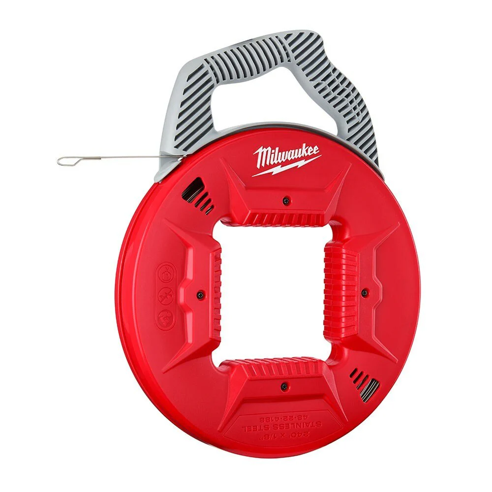 Milwaukee 48-22-4188 240 ft. x 1/8 in. Stainless Steel Fish Tape - Image 2