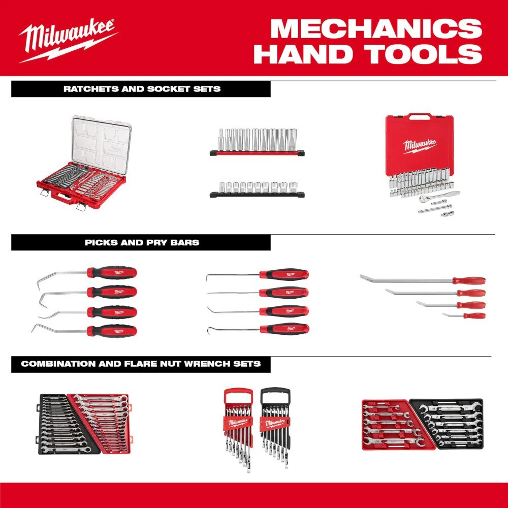 Milwaukee 48-22-6539 9PC Snap Ring Pliers Set - Image 7