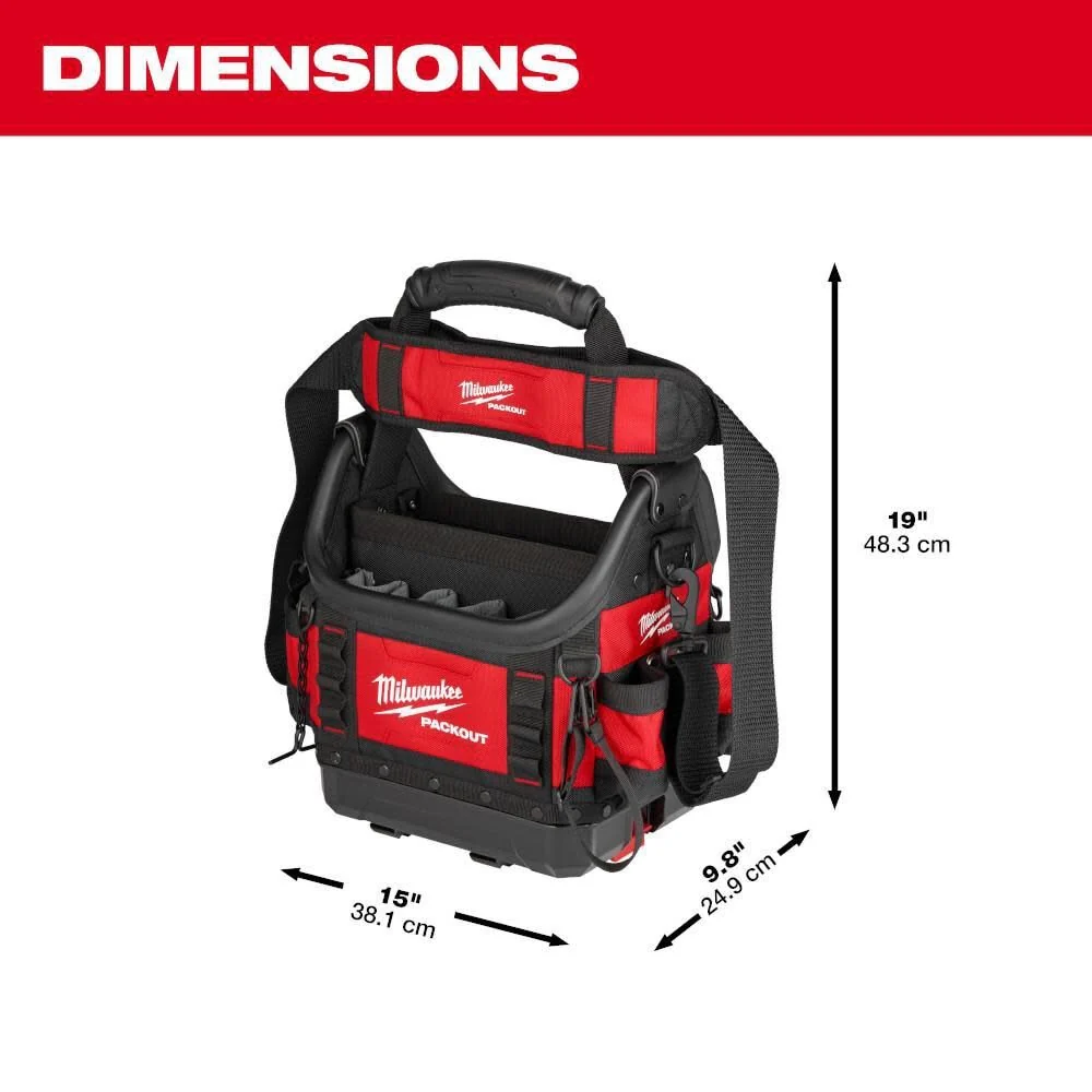 Milwaukee 48-22-8311 PACKOUT 10" Structured Tote - Image 5